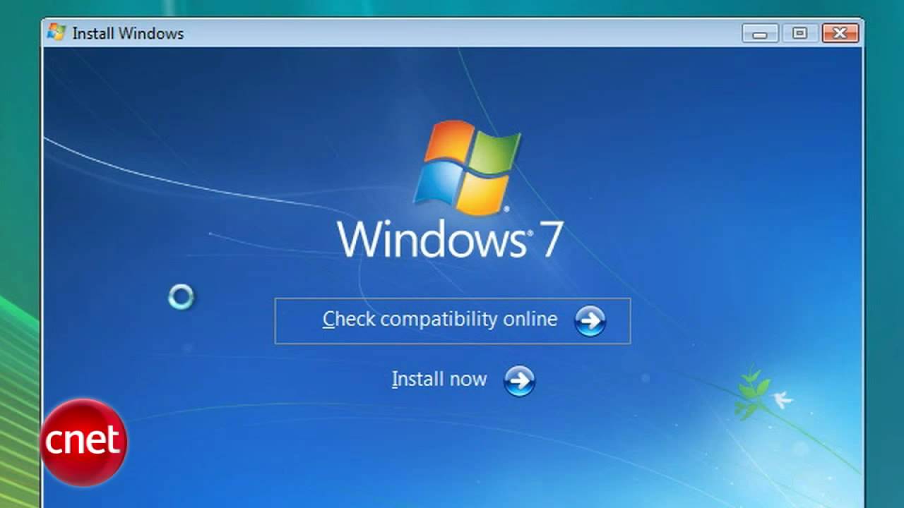 Windows 7 to windows vista downgrade